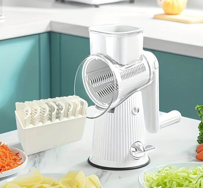 5-in 1 Küchenreibe - kompakt & praktisch